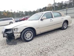 Lincoln Town car salvage cars for sale: 2002 Lincoln Town Car Cartier