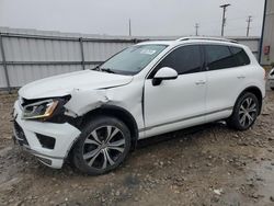 Salvage cars for sale from Copart Appleton, WI: 2017 Volkswagen Touareg Wolfsburg