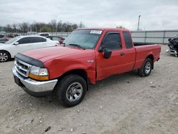 Ford salvage cars for sale: 2000 Ford Ranger Super Cab