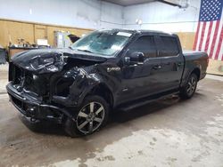 Ford f-150 salvage cars for sale: 2017 Ford F150 Supercrew