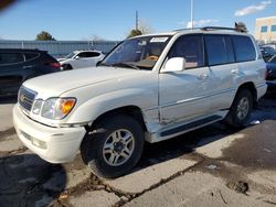 Lexus lx470 salvage cars for sale: 2001 Lexus LX 470