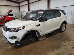 Land Rover salvage cars for sale: 2017 Land Rover Discovery Sport SE