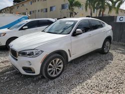 BMW x6 salvage cars for sale: 2018 BMW X6 SDRIVE35I