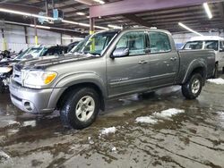 Toyota Tundra salvage cars for sale: 2006 Toyota Tundra Double Cab SR5