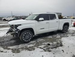 Toyota Tundra salvage cars for sale: 2022 Toyota Tundra Crewmax Limited