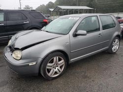 Volkswagen gti salvage cars for sale: 2003 Volkswagen GTI