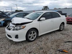 Salvage cars for sale from Copart Franklin, WI: 2011 Toyota Corolla Base