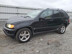 BMW x5 salvage cars for sale: 2003 BMW X5 3.0I