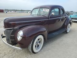 Ford Custom salvage cars for sale: 1940 Ford Deluxe