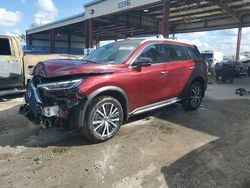 Infiniti qx60 Senso salvage cars for sale: 2024 Infiniti QX60 Sensory