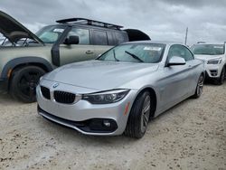 BMW 4 Series salvage cars for sale: 2018 BMW 430I