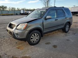 Honda crv salvage cars for sale: 2006 Honda CR-V EX