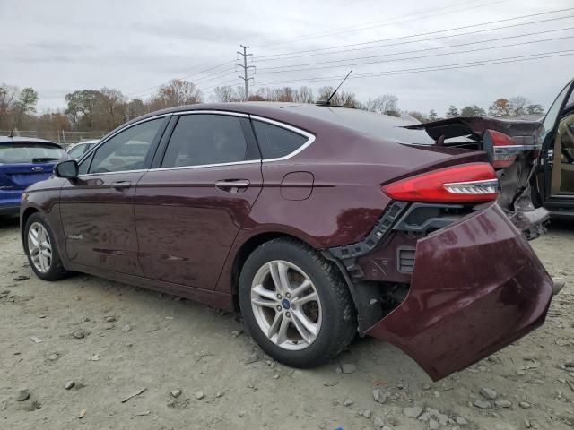 2018 Ford Fusion SE Hybrid