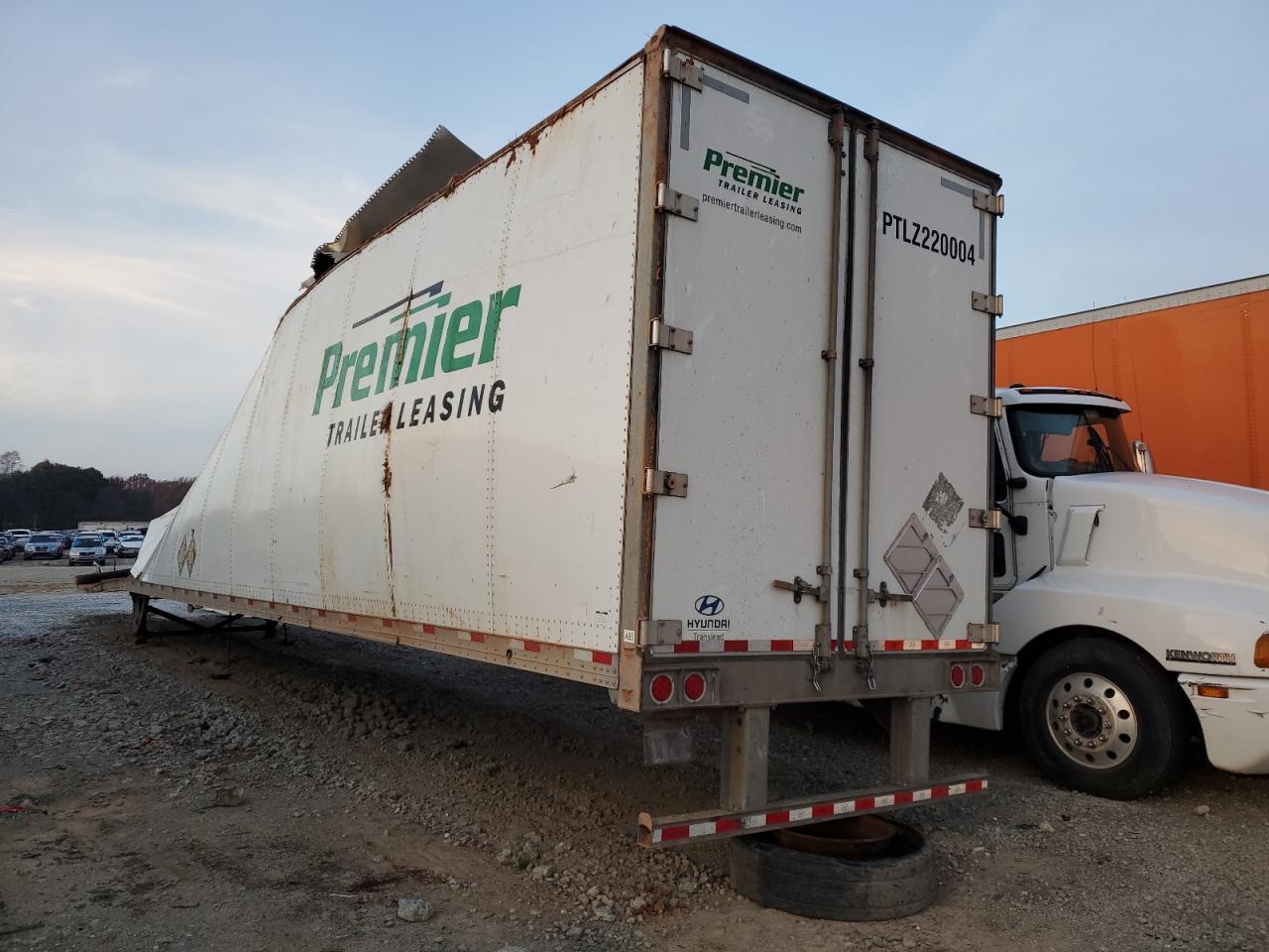 2023 Hyundai Translead VC2530152-AJS DRY Van Trailer