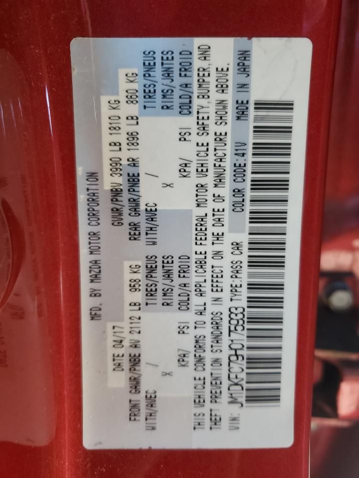 2017 Mazda Cx-3 Touring