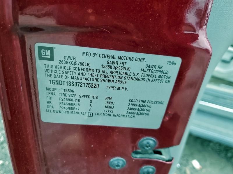 2007 Chevrolet Trailblazer ls