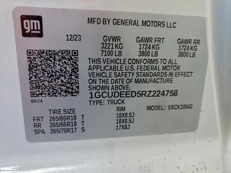 2024 Chev Silverado K1500 RST