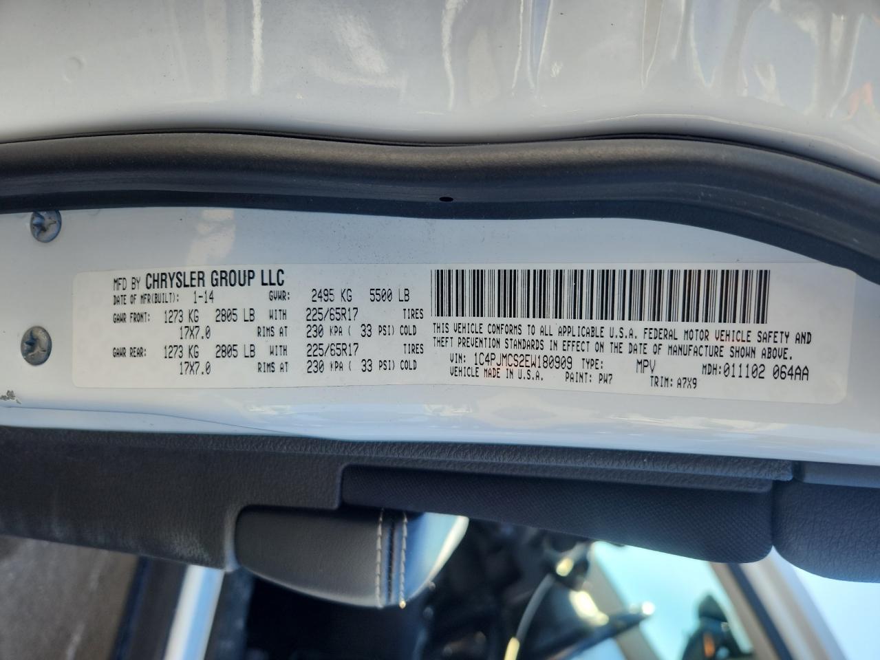 2014 Jeep Cherokee Latitude