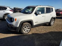 Jeep salvage cars for sale: 2017 Jeep Renegade Latitude