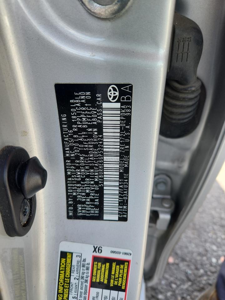 2016 Toyota Corolla l
