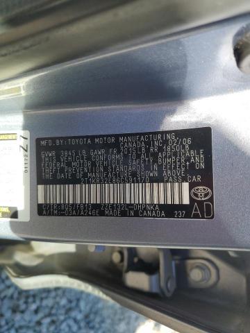 2006 Toyota Corolla Matrix xr
