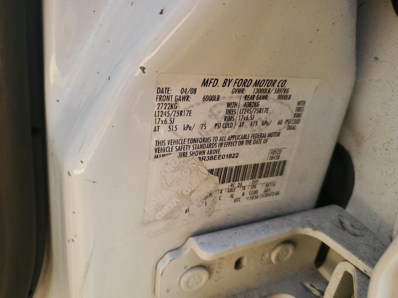 2008 Ford F350 Super Duty