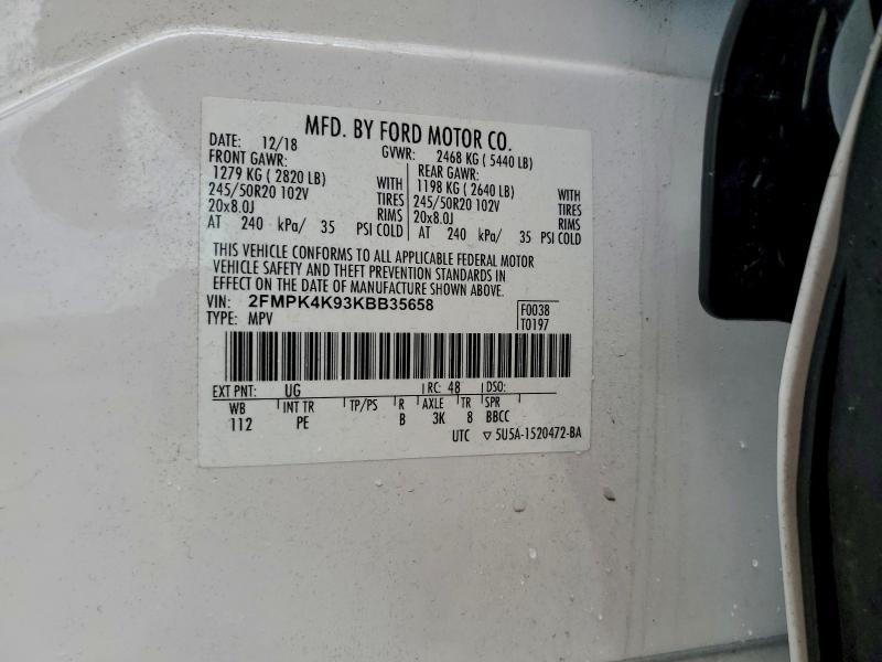 2019 Ford Edge Titanium