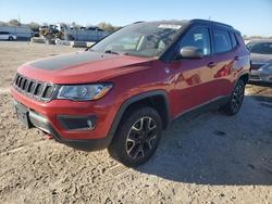 Jeep salvage cars for sale: 2020 Jeep Compass Trailhawk