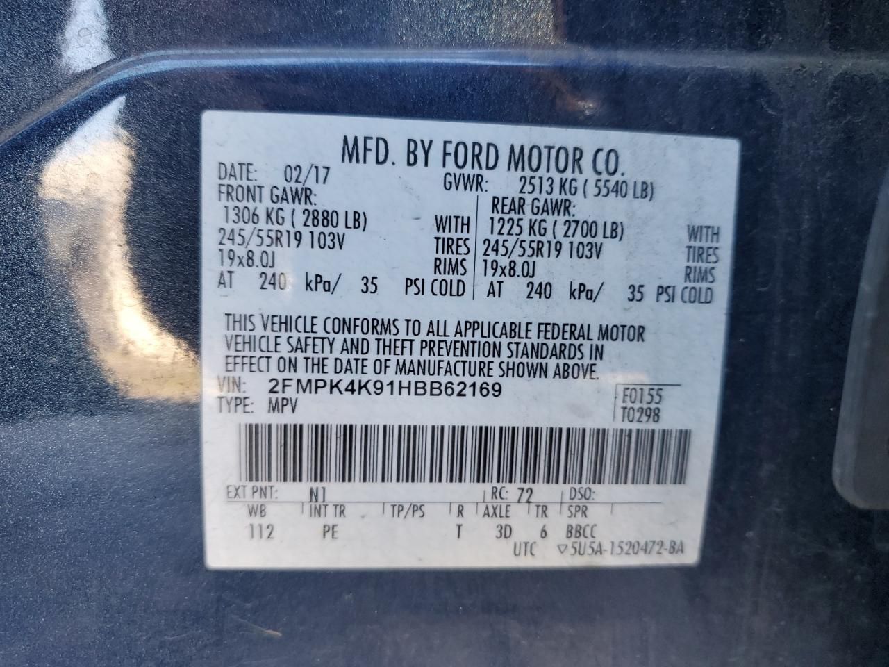 2017 Ford Edge Titanium