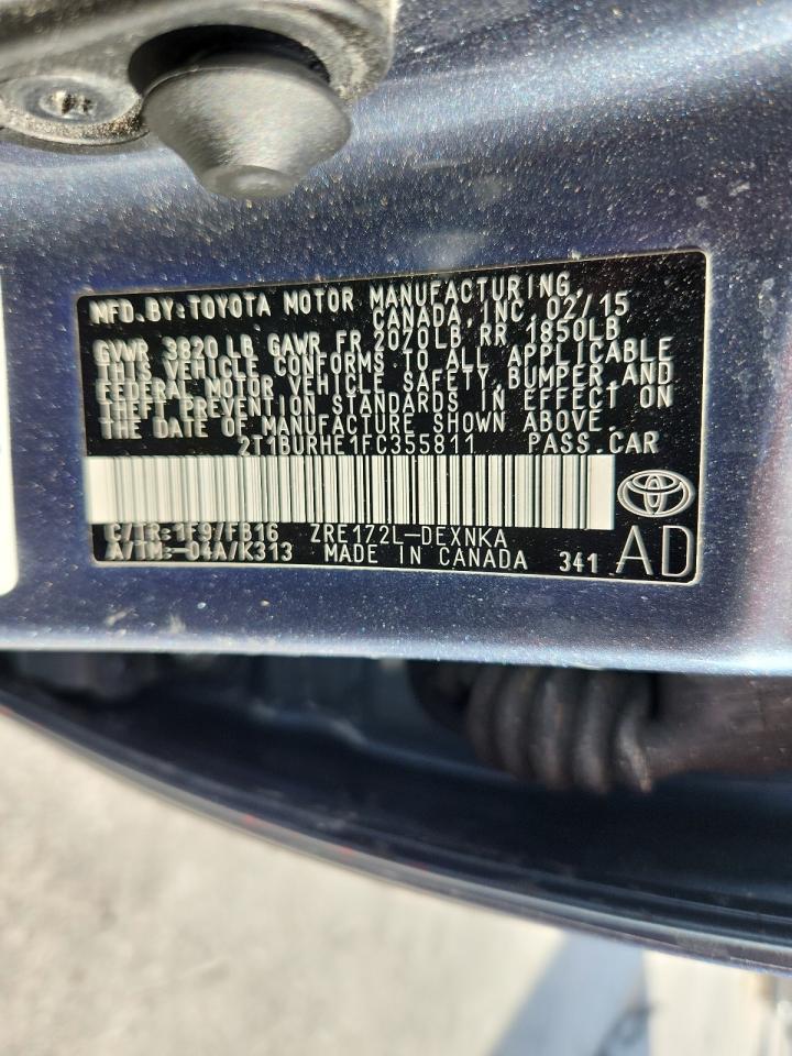 2015 Toyota Corolla l