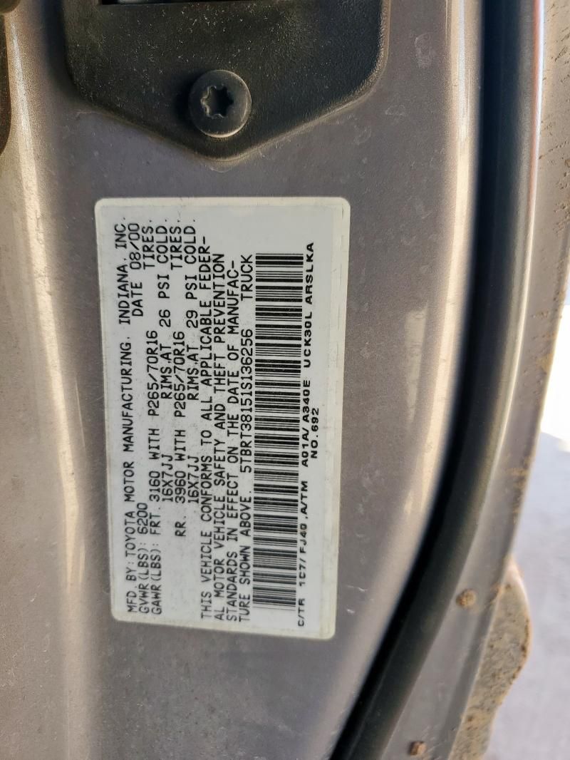 2001 Toyota Tundra Access cab Limited