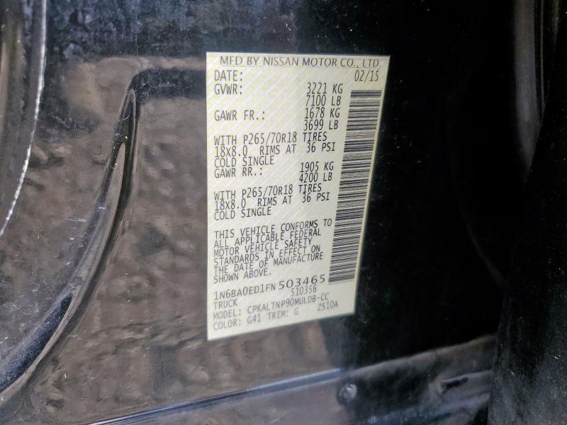 2015 Nissan Titan S