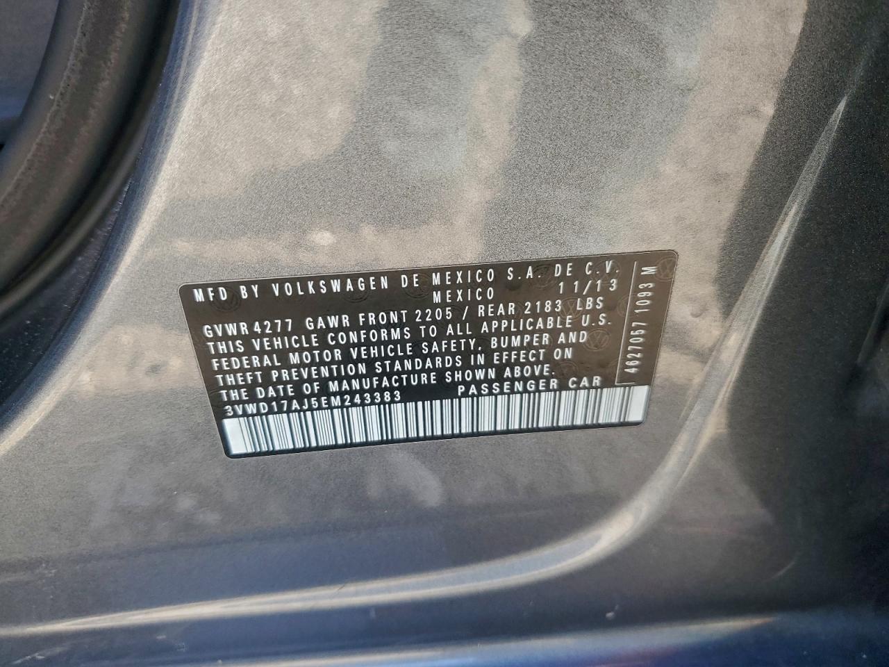 2014 Volkswagen Jetta se