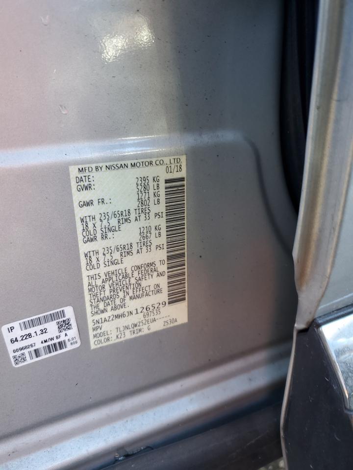 2018 Nissan Murano s