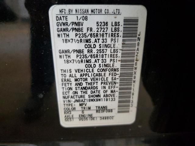 2009 Nissan Murano s