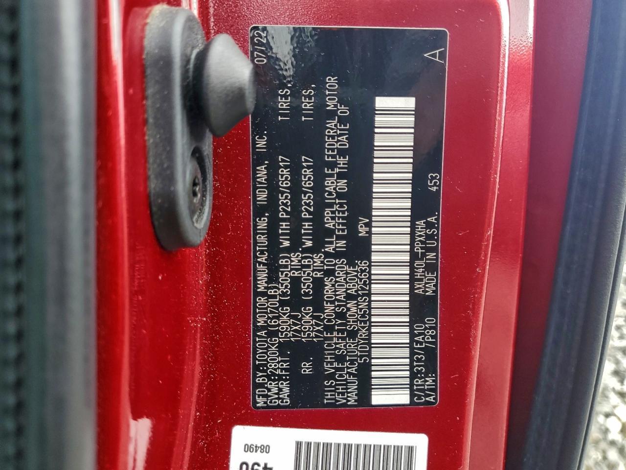2022 Toyota Sienna