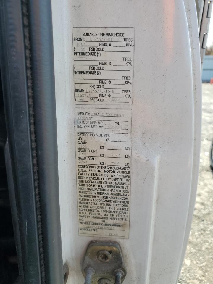 2000 Dodge 2000 RAM 2500 Utility / Service Truck