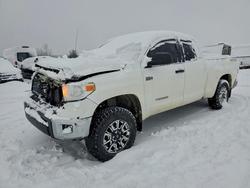 Salvage cars for sale from Copart London, ON: 2016 Toyota Tundra Double Cab SR
