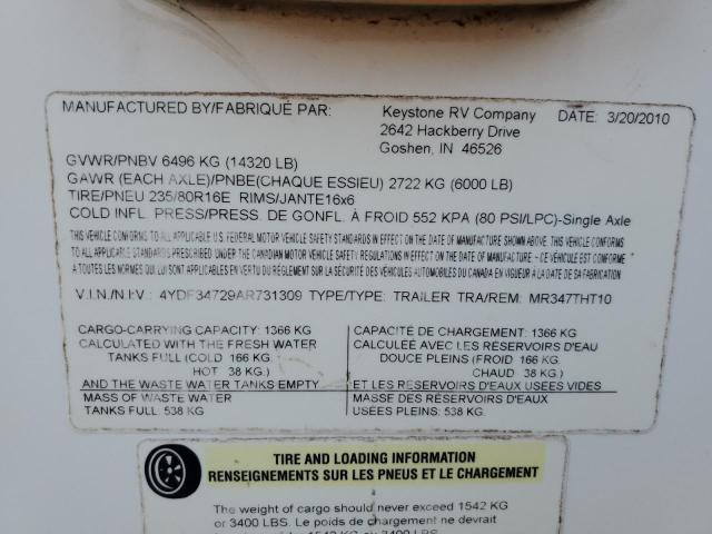 2010 Keystone Montana Camper