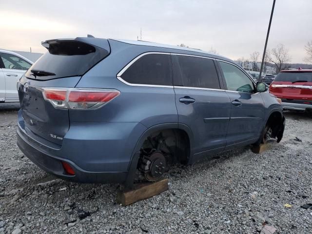 2015 Toyota Highlander xle
