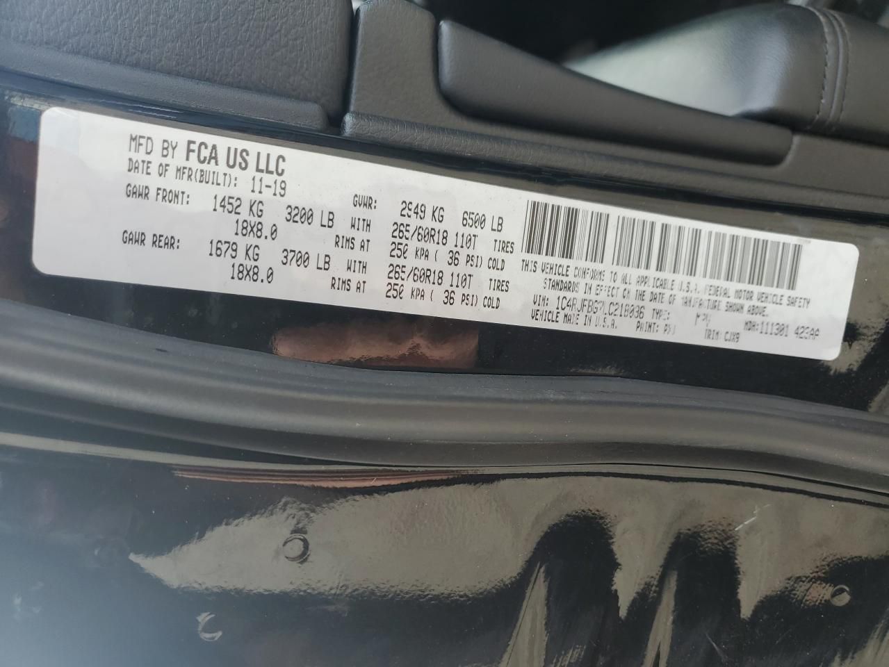 2020 Jeep Grand Cherokee Limited