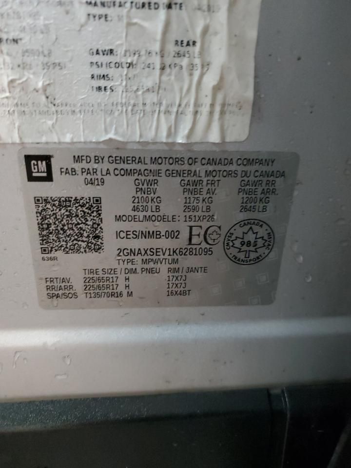 2019 Chevrolet Equinox ls