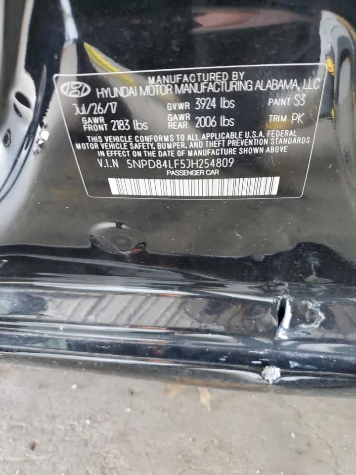 2018 Hyundai Elantra sel