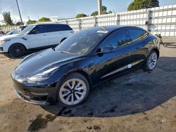 Tesla Vehiculos salvage en venta: 2022 Tesla Model 3