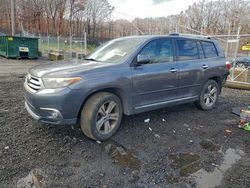 Salvage cars for sale from Copart Baltimore, MD: 2011 Toyota Highlander Limited