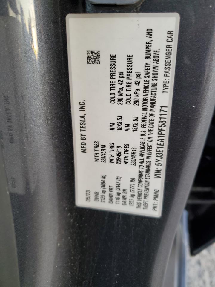 2023 Tesla Model 3