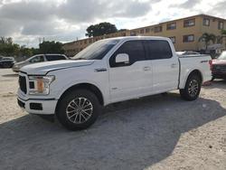 Salvage trucks for sale at Opa Locka, FL auction: 2016 Ford F150 Supercrew