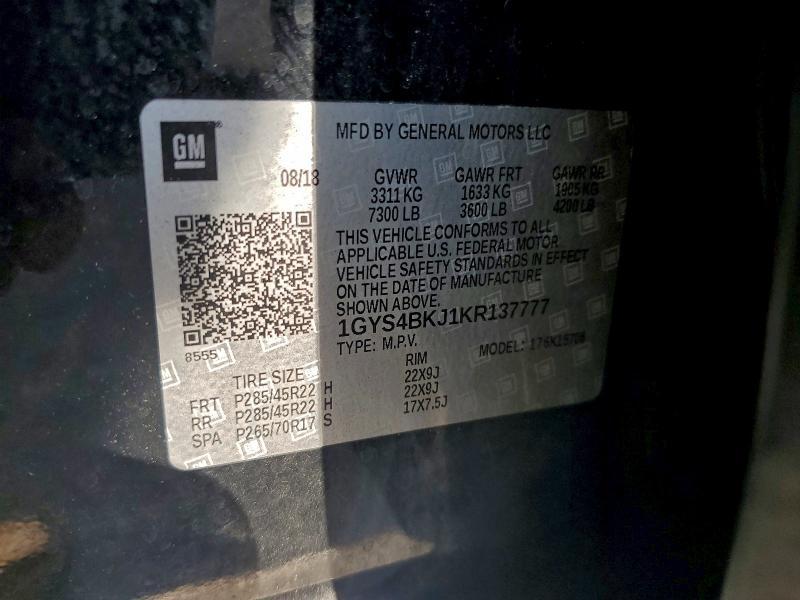 2019 Cadillac Escalade Luxury