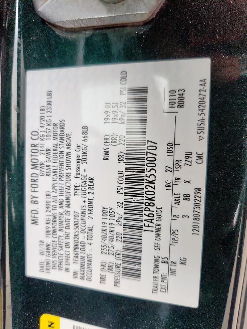 2019 Ford Mustang Bullitt