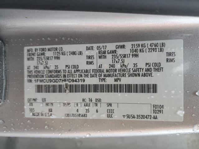 2017 Ford Escape se
